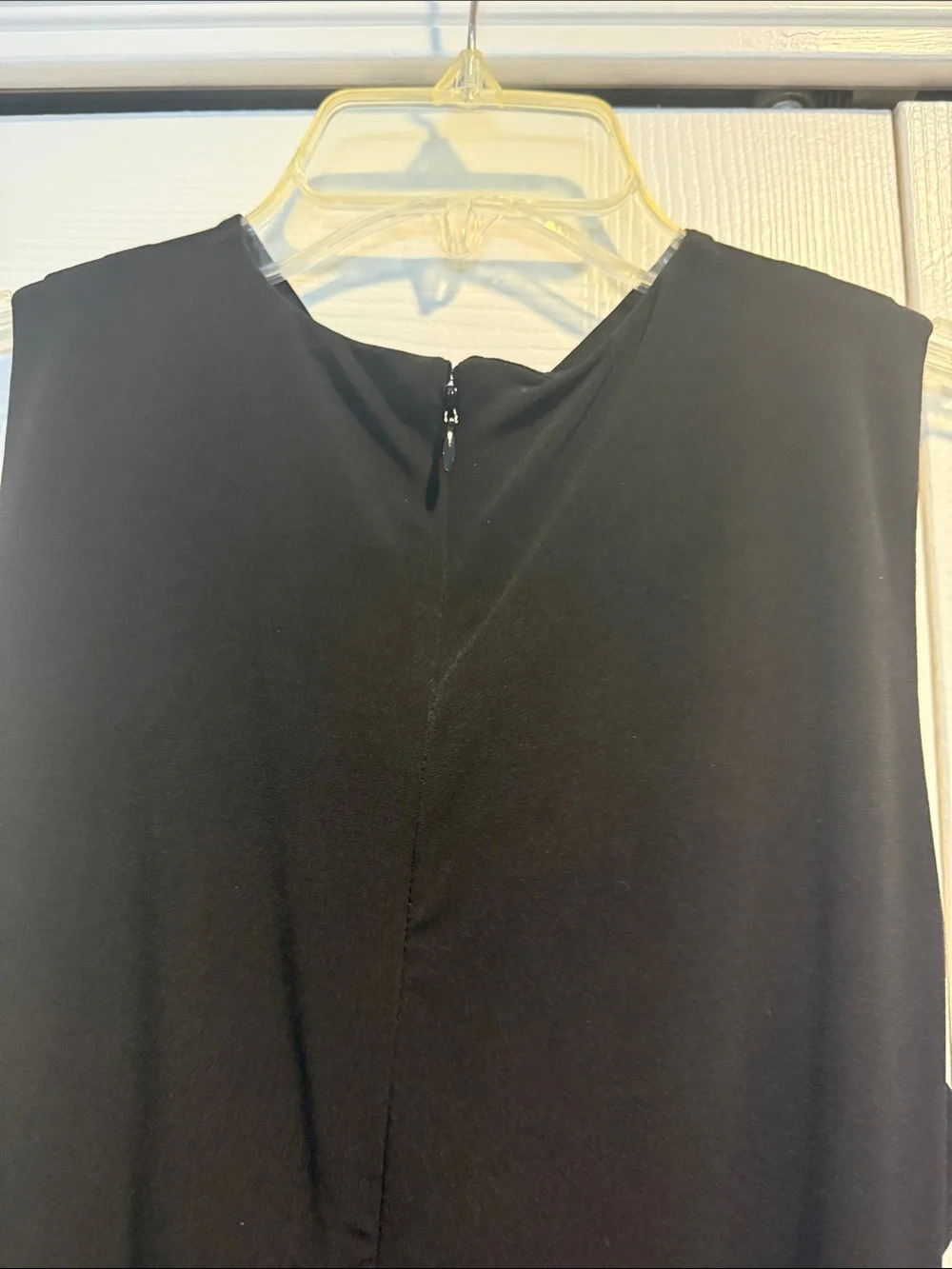 Michael Kors Black Sleeveless Maxi Dress with Twisted Front